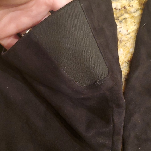 Over the Knee Suede Heel Boots - Picture 4 of 6